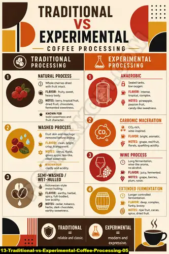 Traditional Vs Experimental Coffee Processing 05