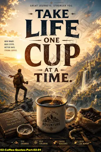 Poster kata kata kopi